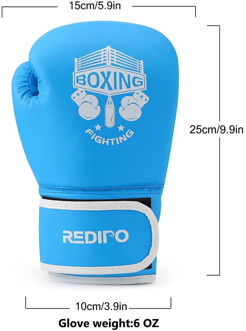 Redipo Kids Boxing Gloves, Sponge Foam Training Sparring Gloves Thai Kick Boxing for Kid and Youth, Suitable for Boys and Girls Age 3 to 9 Years - Image 3